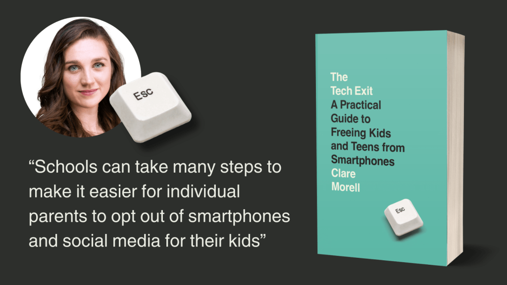 Author Clare Morell examines the work of communities in Greystones, Ireland, and in St. Albans, England who have paved the way in implementing smartphone-free initiatives in Schools.